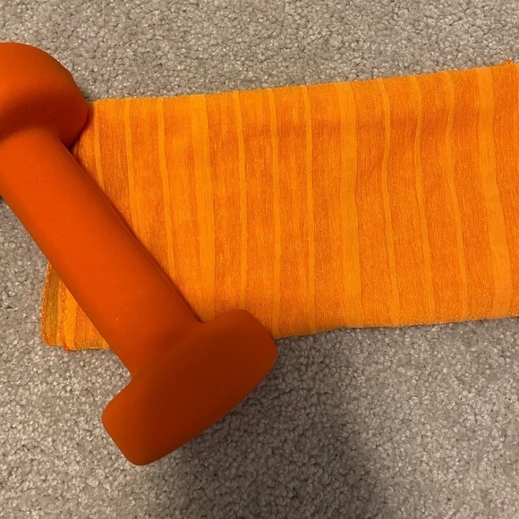 𝅺THIN Orange Scarf - Picture 2 of 9